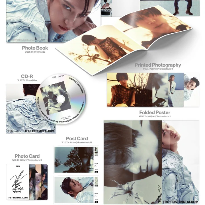 TEN - THE FIRST MINI ALBUM [TEN] (2 VERSIONS) - Image 2