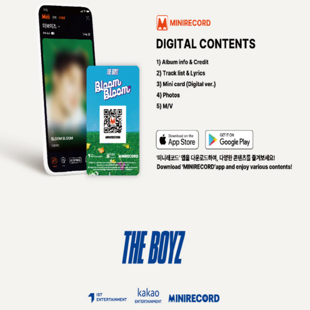 THE BOYZ - BLOOM BLOOM (2ND SINGLE ALBUM) [PLATFORM VER.] (2 VERSIONS) - Image 7