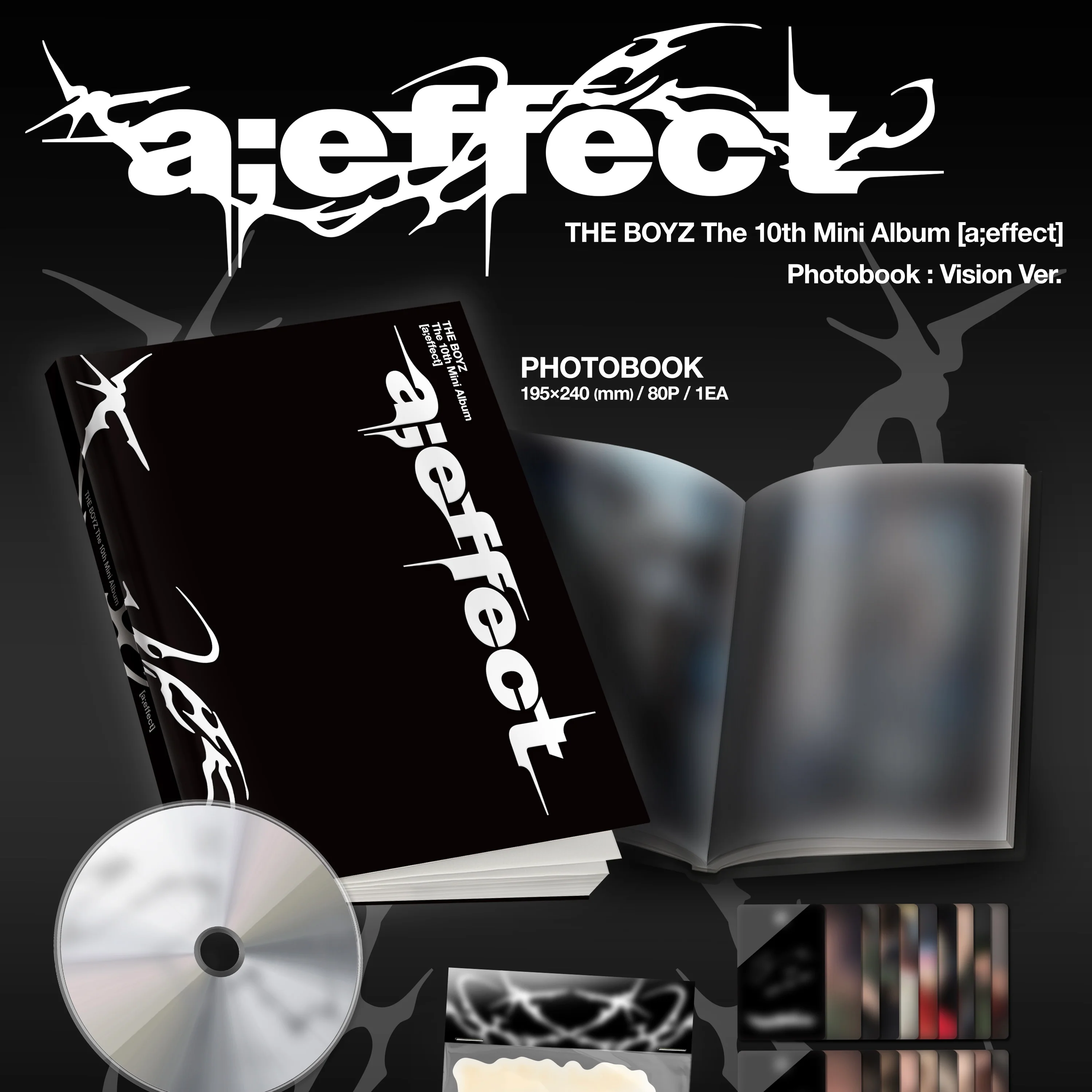 THE BOYZ - THE 10TH MINI ALBUM [A;EFFECT] (2 VERSIONS) - Image 3