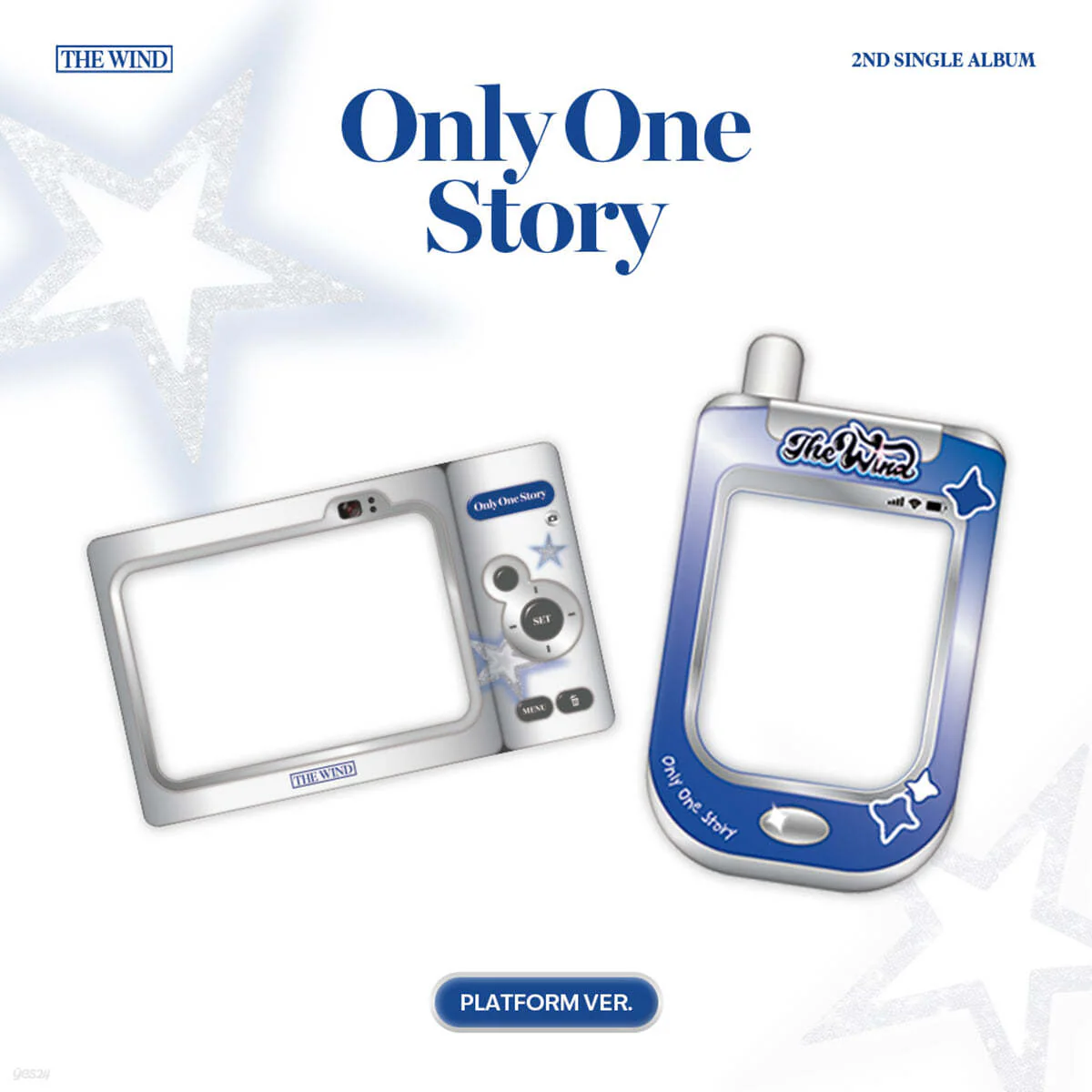 THE WIND - 2ND SINGLE ALBUM [ONLY ONE STORY] PLATFORM VER.