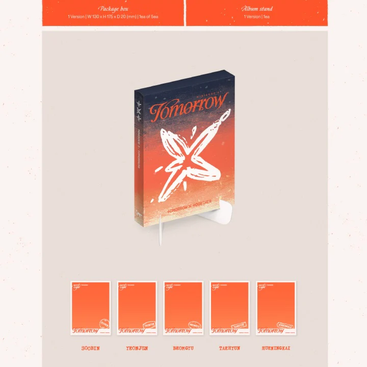 TOMORROW X TOGETHER (TXT) - MINISODE 3: TOMORROW (LIGHT VER.) (5 VERSIONS) RANDOM - Image 2