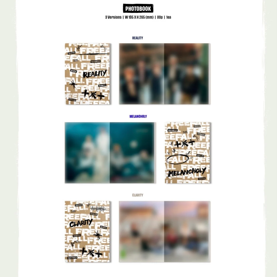 TOMORROW X TOGETHER (TXT) - THE NAME CHAPTER: FREEFALL (3 VERSIONS) - Image 4
