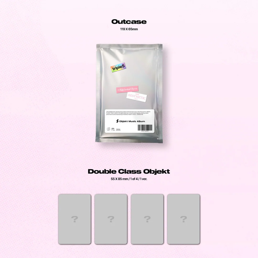 TRIPLES - MINI ALBUM [+(KR)YSTAL EYES 'AESTHETIC'] (OBJEKT MUSIC ALBUM) - Image 2