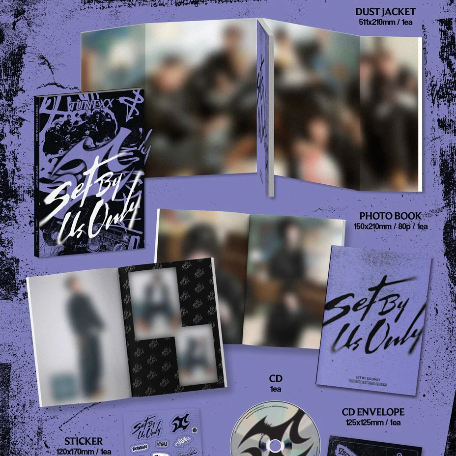 TUNEXX - 1ST MINI ALBUM [SET BY US ONLY] (2 VERSIONS) - Image 3