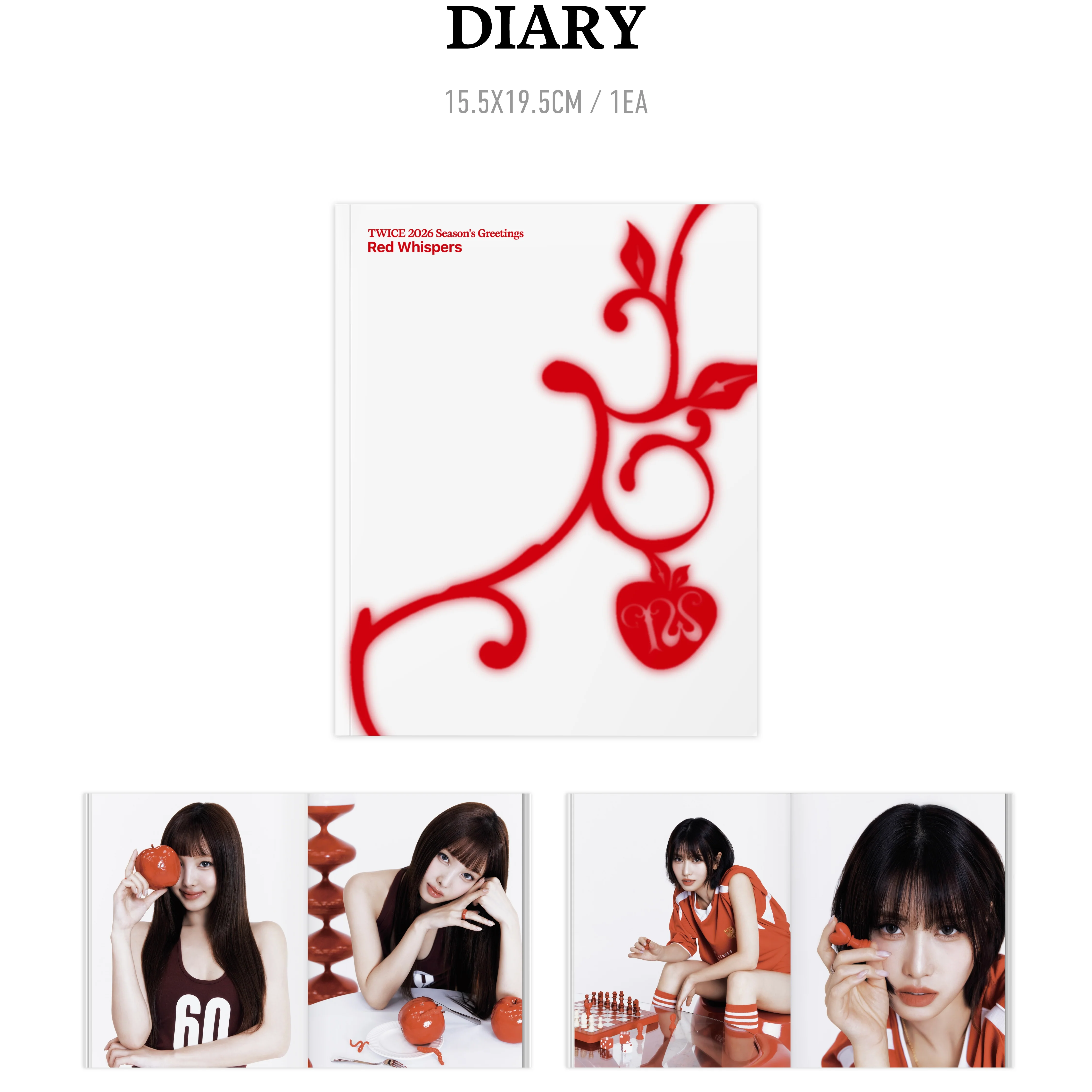 TWICE - 2026 SEASON’S GREETINGS [RED WHISPERS] - Image 3