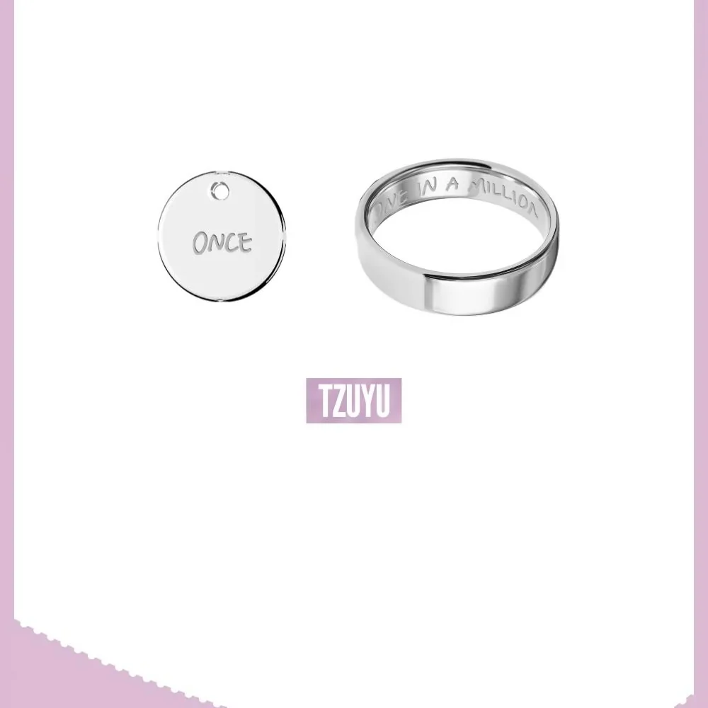 TWICE - TWICE <THIS IS FOR> WORLD TOUR IN INCHEON MD - RING NECKLACE SET (9 VERSIONS) - Image 11