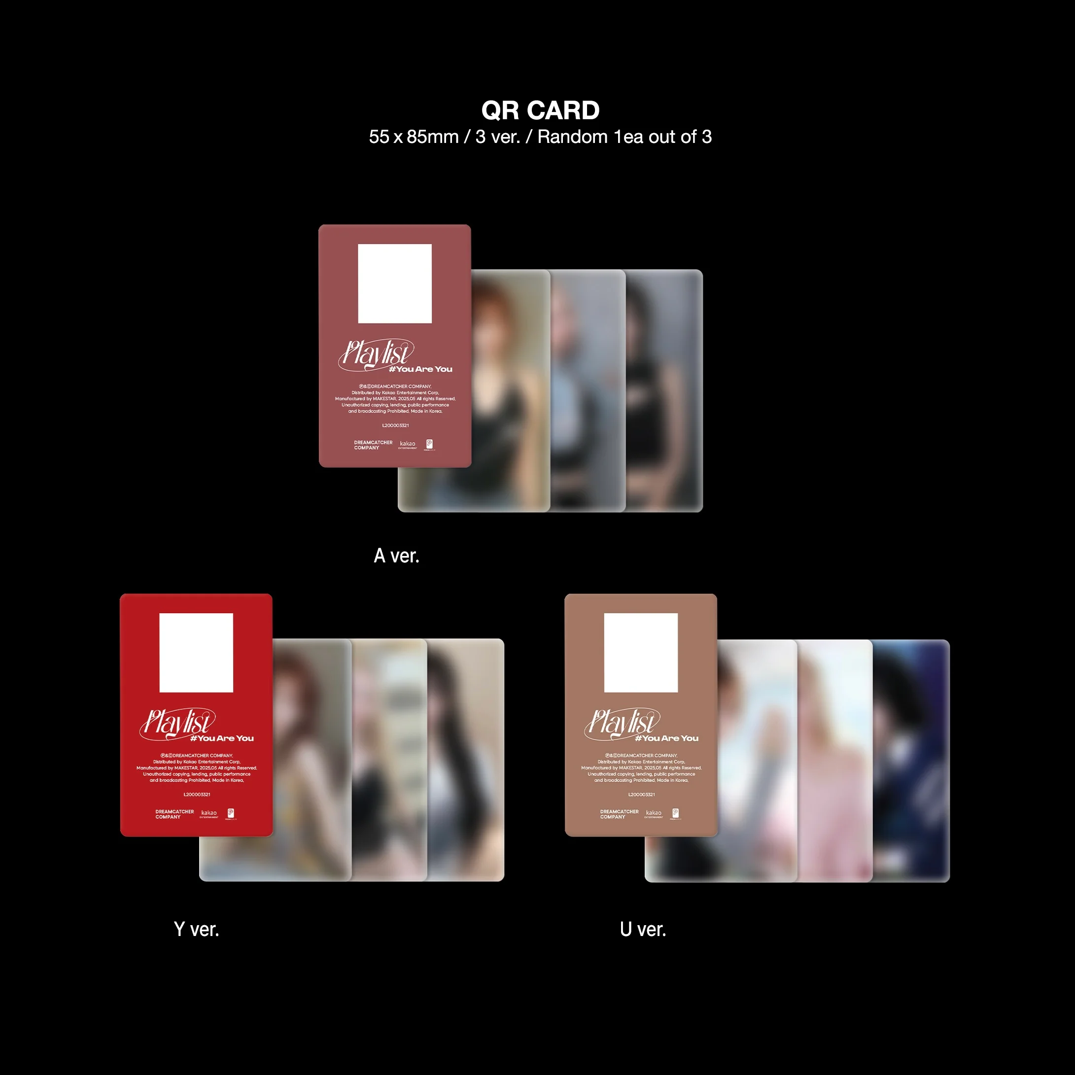 UAU - 1ST MINI ALBUM [PLAYLIST #YOU ARE YOU] (POCA ALBUM) (3 VERSIONS) - Image 6