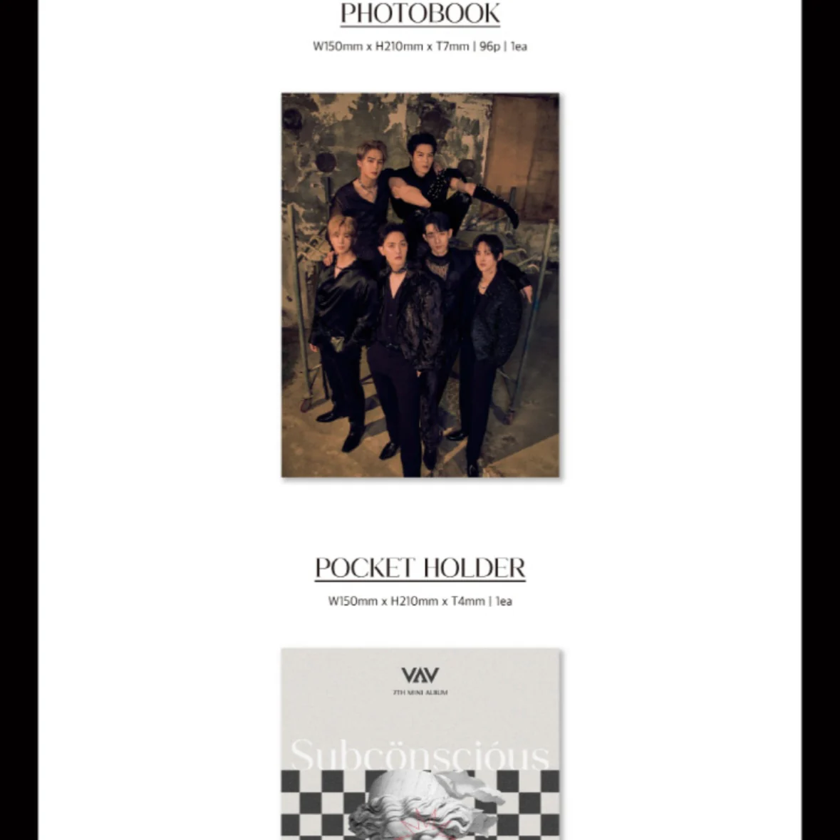 VAV - SUBCONSCIOUS (7TH MINI ALBUM) - Image 2