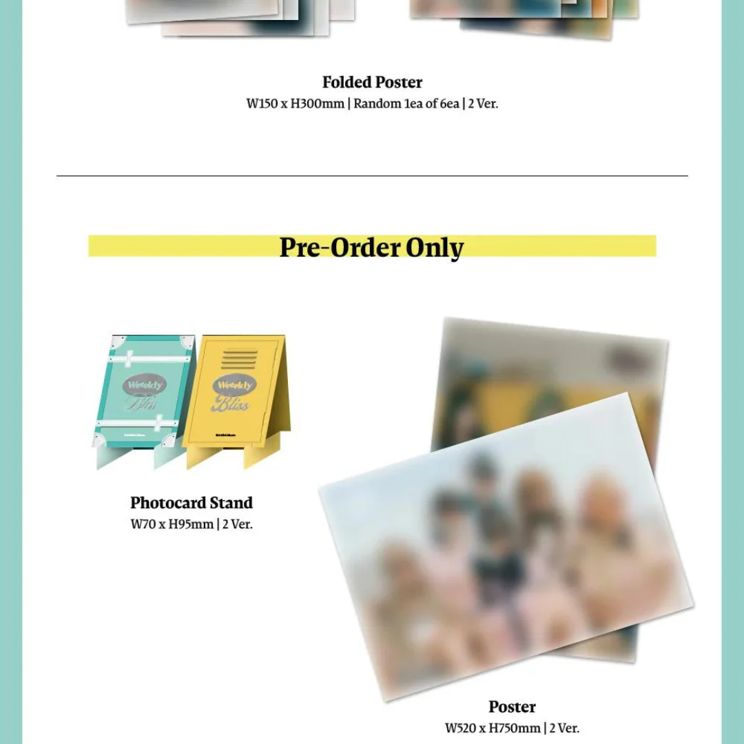 WEEEKLY - 6TH MINI ALBUM [BLISS] (2 VERSIONS) - Image 6