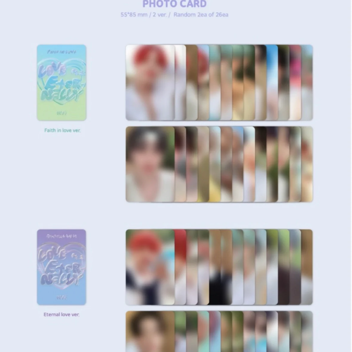 WEi - LOVE PT.3 : ETERNALLY 'FAITH IN LOVE' (6TH MINI ALBUM) (2 VERSIONS) - Image 7