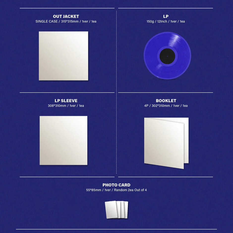 WENDY - 3RD MINI ALBUM [CERULEAN VERGE] [LP] - Image 2