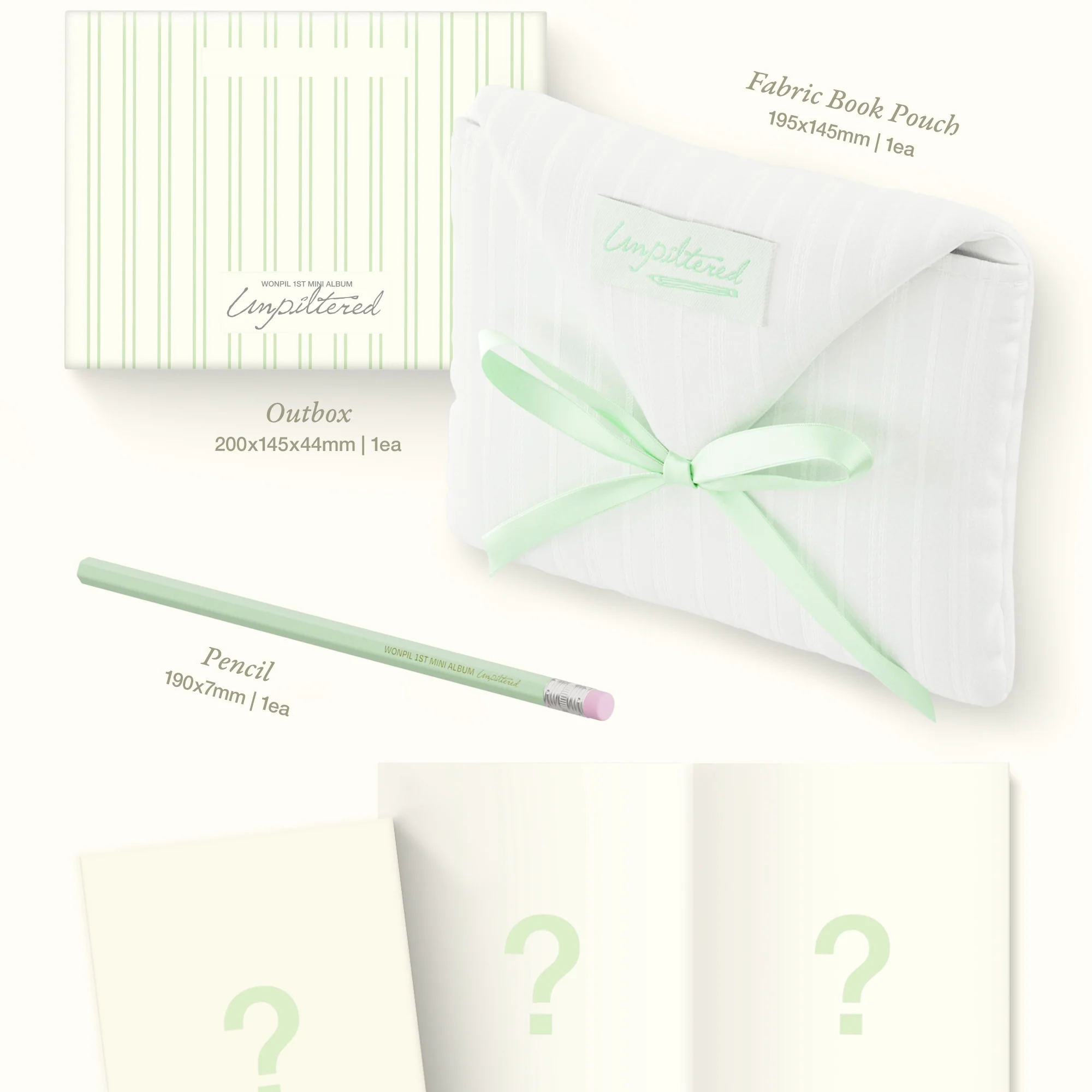 (PRE-ORDER) WONPIL (DAY6) - 1ST MINI ALBUM [UNPILTERED] BOOK POUCH VER. - Image 2