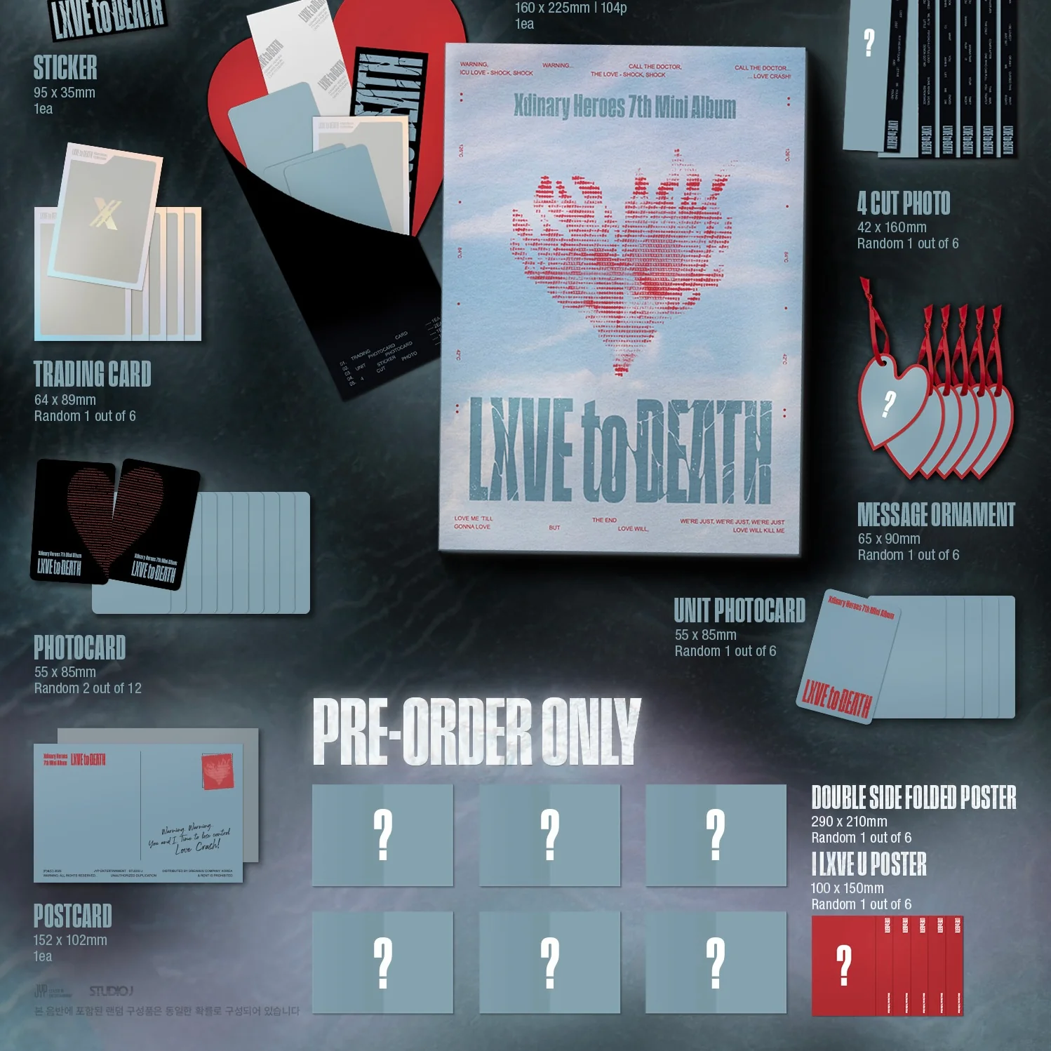 XDINARY HEROES - 7TH MINI ALBUM [LXVE TO DEATH] PHOTOBOOK VER. (2 VERSIONS) - Image 5