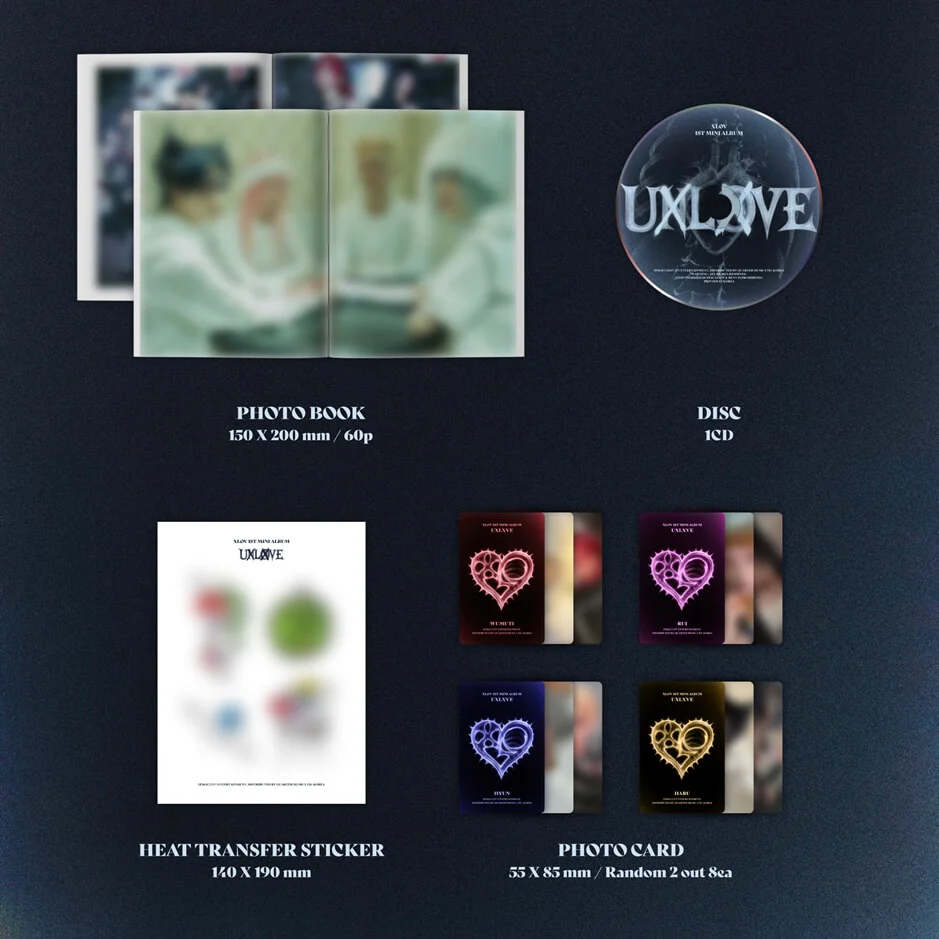 XLOV - 1ST MINI ALBUM [UXLXVE] (2 VERSIONS) - Image 6