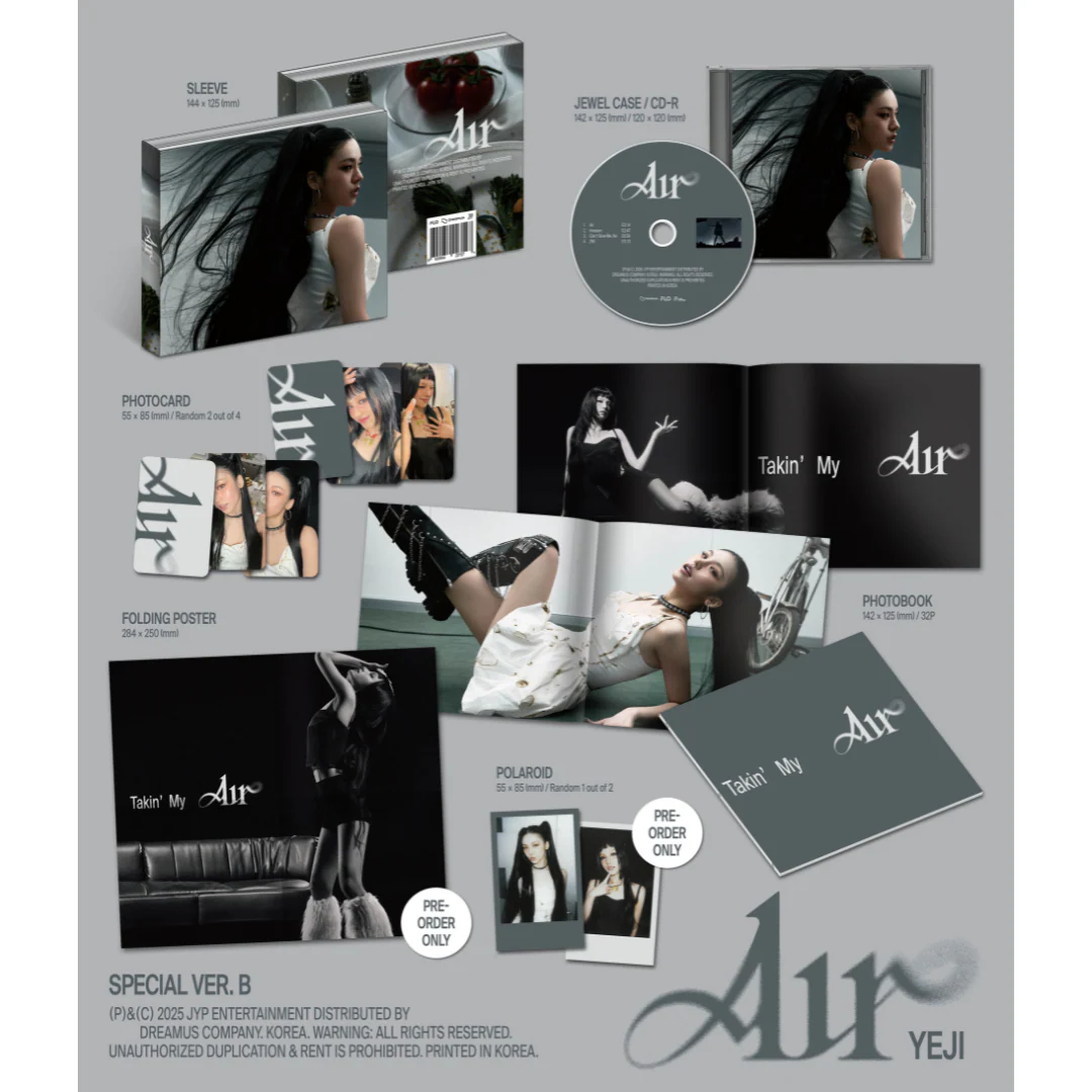 YEJI (ITZY) - [AIR] SPECIAL VER. (2 VERSIONS) - Image 3