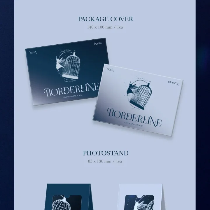 YOOA - 1ST SINGLE ALBUM [BORDERLINE] (POCA) (2 VERSIONS) - Image 2