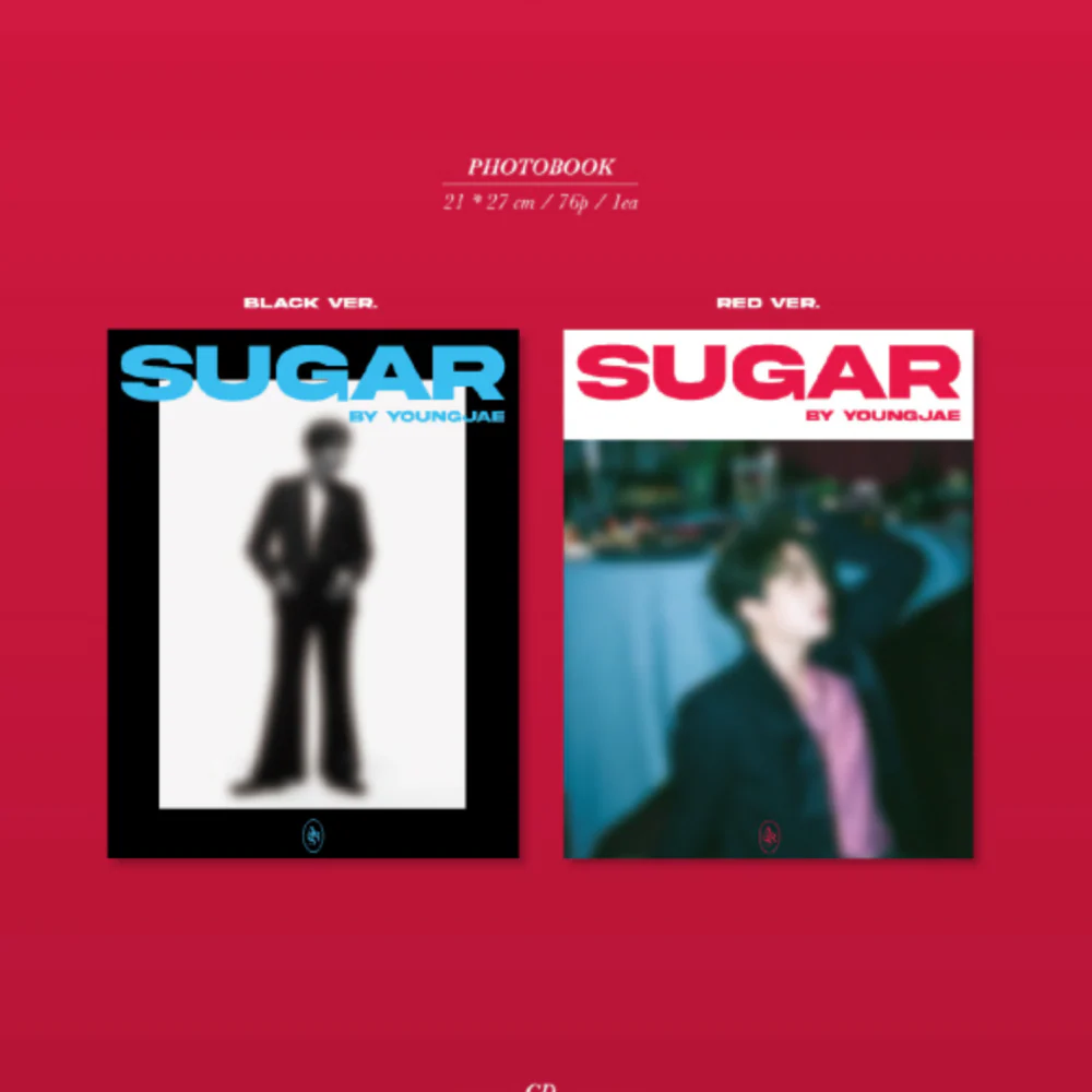 YOUNGJAE - SUGAR (2ND MINI ALBUM) (2 VERSIONS) - Image 2