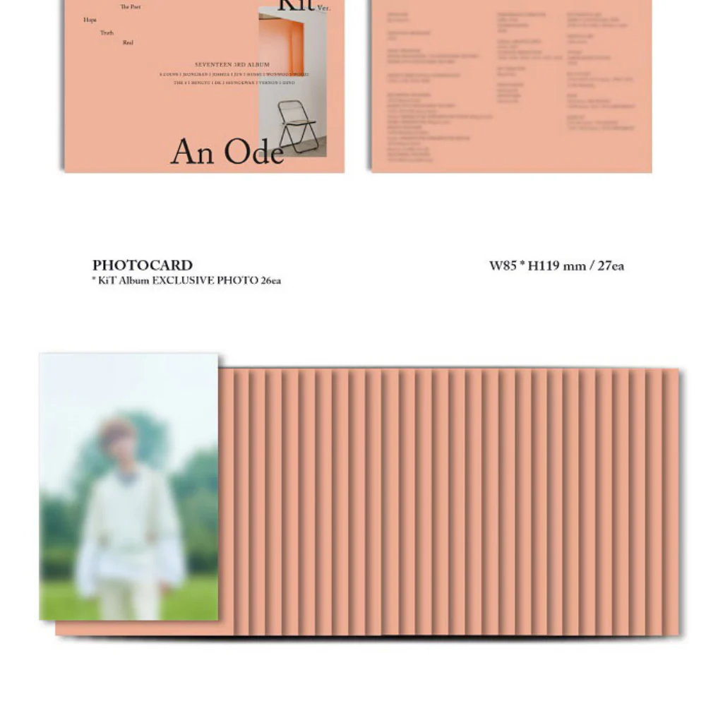 SEVENTEEN - VOL.3 [AN ODE] KIT ALBUM - Image 4