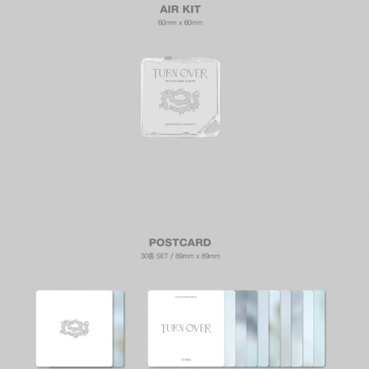 SF9 - TURN OVER (9TH MINI ALBUM) STANDARD KIT - Image 2