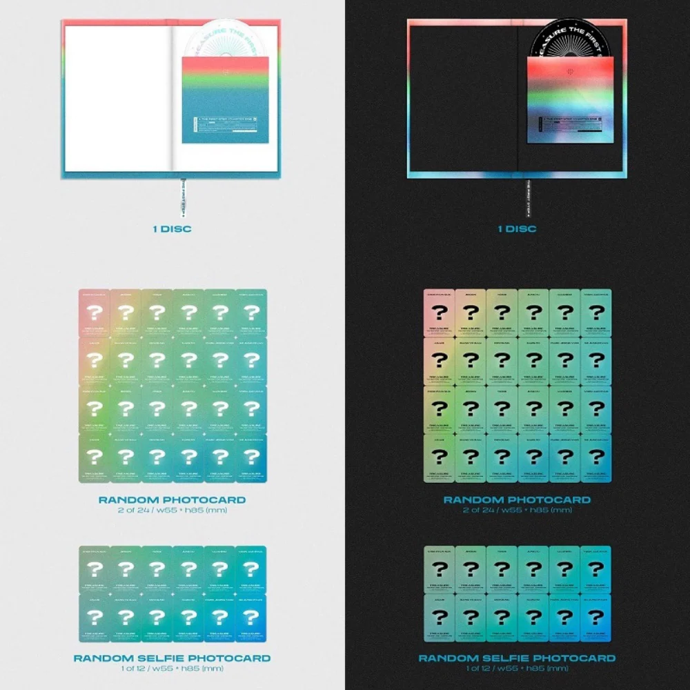 TREASURE - 1ST SINGLE ALBUM [THE FIRST STEP : CHAPTER ONE] (2 VERSIONS) - Image 2