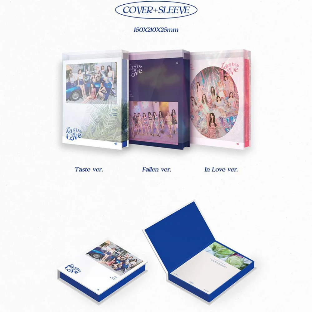 TWICE - TASTE OF LOVE (10TH MINI ALBUM) (3 VERSIONS) - Image 2