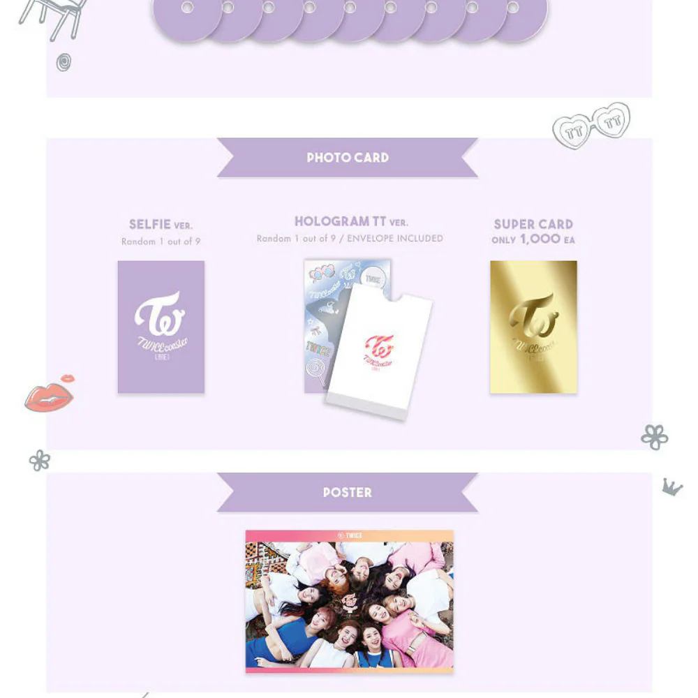 TWICE - TWICECOASTER : LANE 1 (3RD MINI ALBUM) (2 VERSIONS) - Image 4
