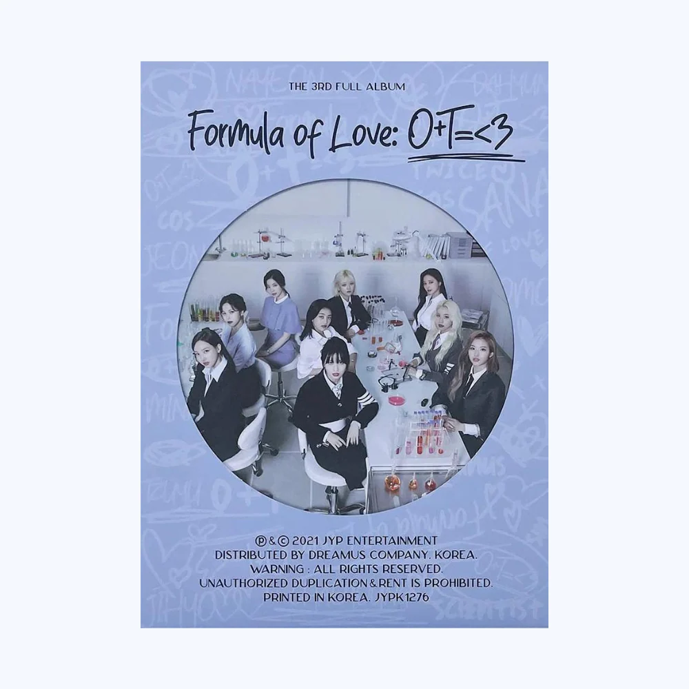 TWICE - VOL.3 [FORMULA OF LOVE: O+T=<3] (4 VERSIONS) - Image 7