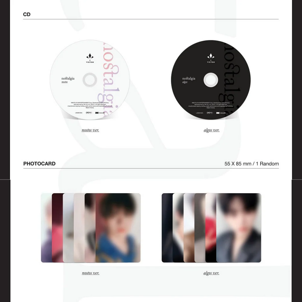 VICTON - NOSTALGIA (5TH MINI ALBUM) (2 VERSIONS) - Image 5
