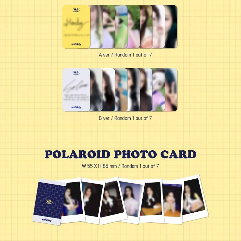 WEEEKLY - WE ARE (1ST MINI ALBUM) - Image 5