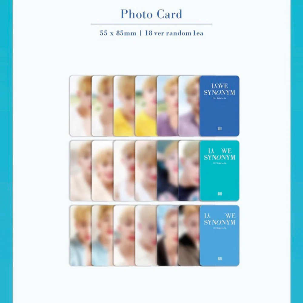 WONHO - LOVE SYNONYM #1. RIGHT FOR ME (1ST MINI ALBUM) (3 VERSIONS) - Image 8