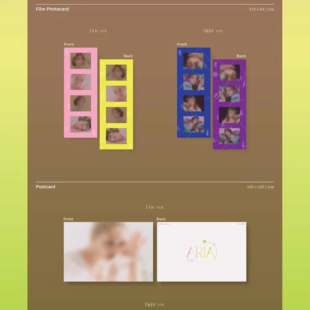YERIN - ARIA (1ST MINI ALBUM) (2 VERSIONS) - Image 4