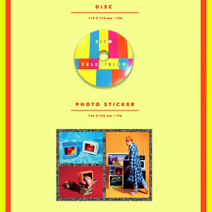 ZICO - TELEVISION (2ND MINI ALBUM) - Image 4